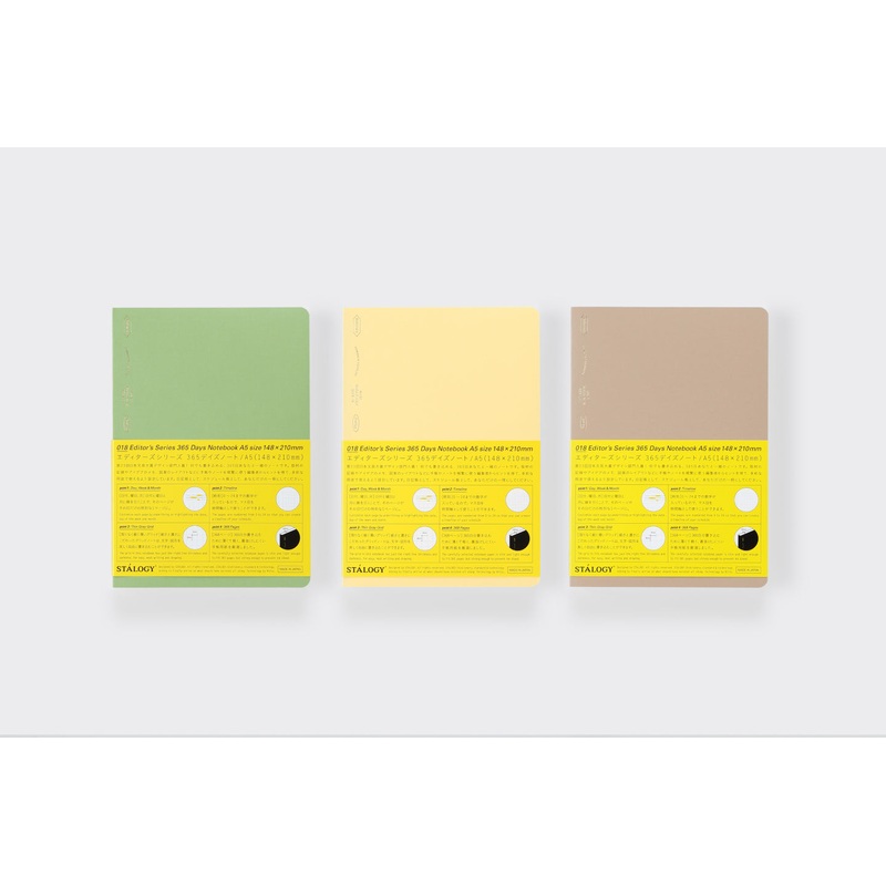 Stalogy – 2022 Limited Edition – Editor’s Series 1/2 Year Notebook – A5