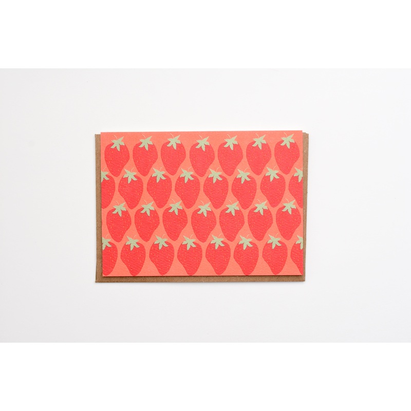 Strawberry Folding Note