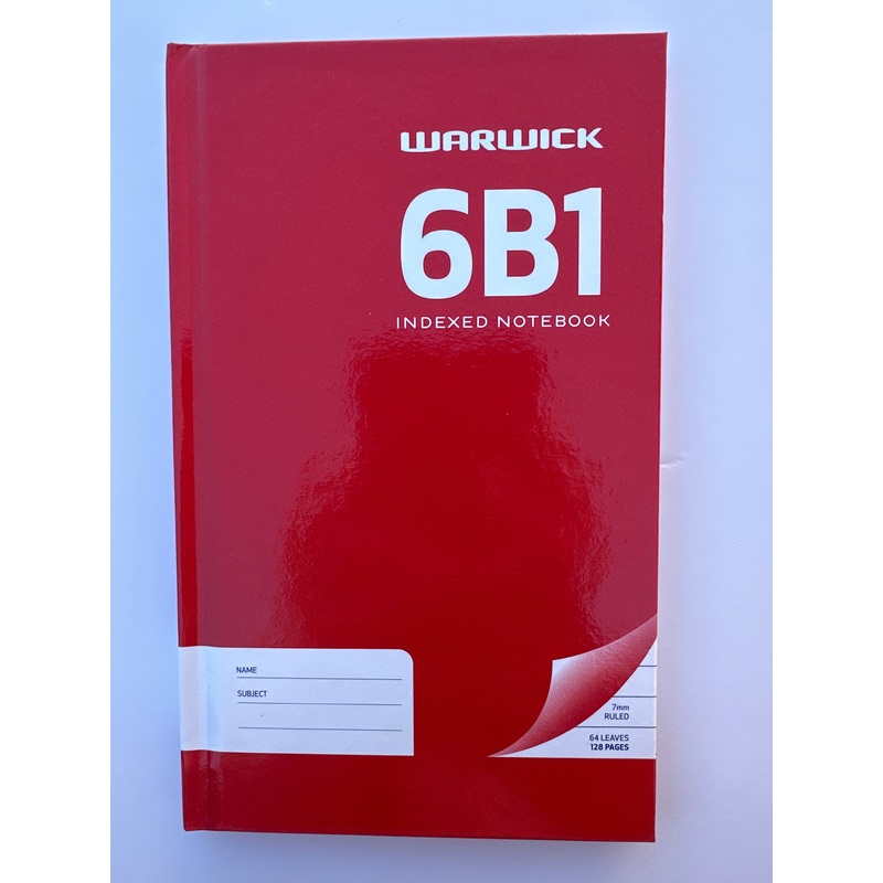 6B1 Indexed NoteBook Hardcover