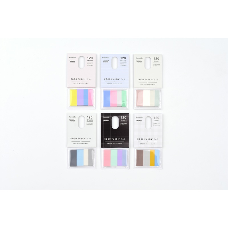 Kanmido – Coco Fusen Tas – Charm Sticky Notes Refill