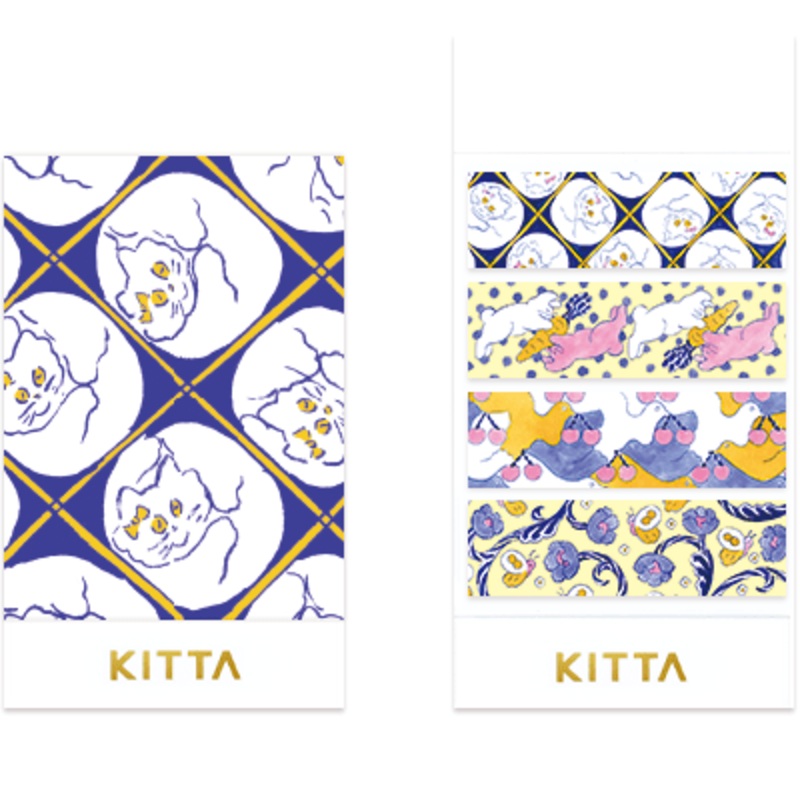 Kitta Portable Washi Tape – Animals