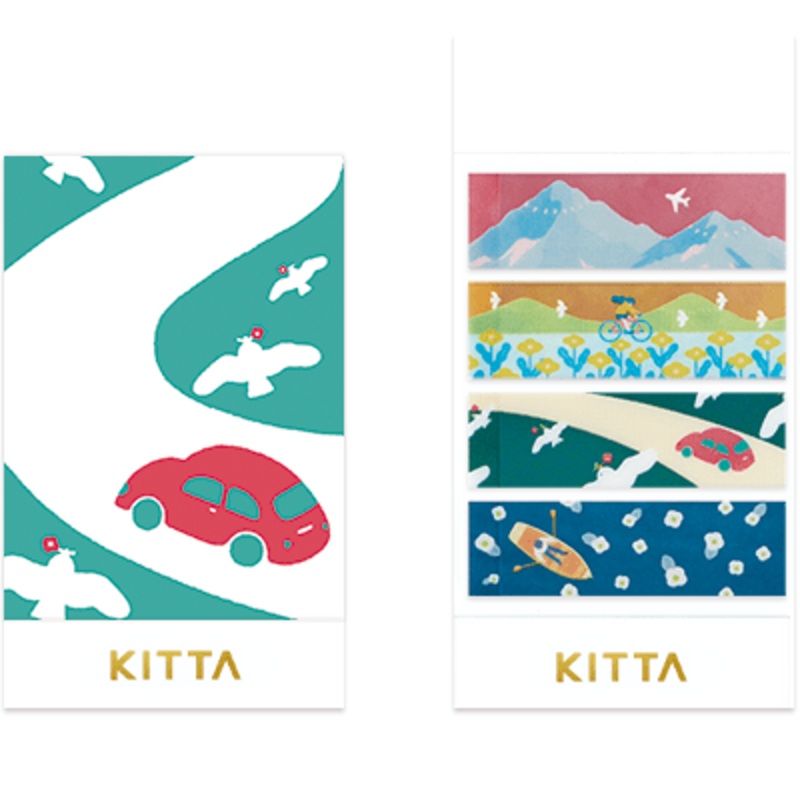 Kitta Portable Washi Tape – Clear – Landscape