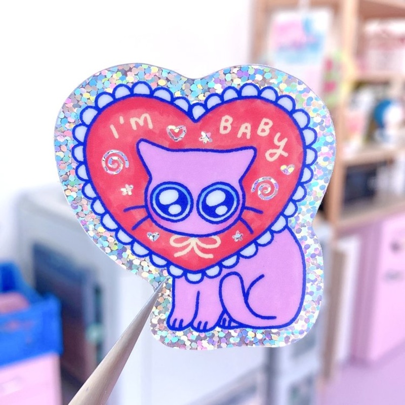 Radhia Rahman I’m Baby Sticker