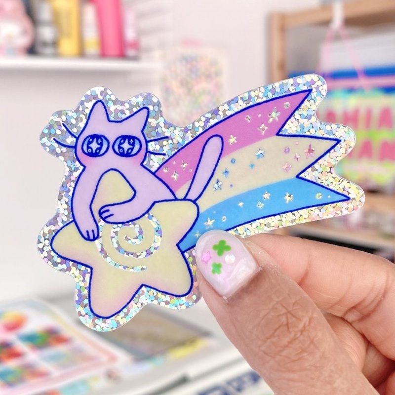 Radhia Rahman Shooting Star Kuni Sticker