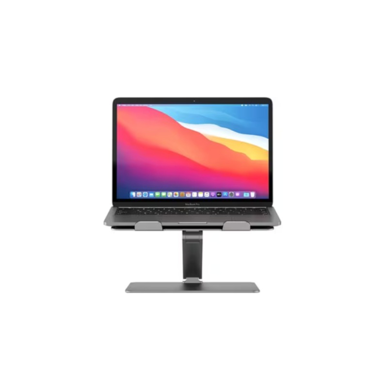 Alogic Elite Adjustable Laptop Riser – Space Grey – Desk – Aluminium Alloy – Space Gray