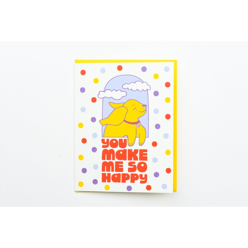 Happy Dog Card