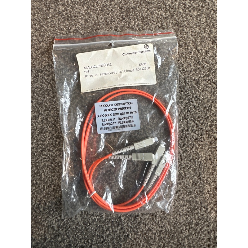 SC to LC patchcord