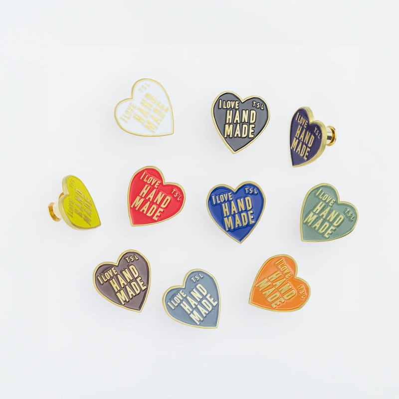 The Superior Labor – Heart Logo Pins