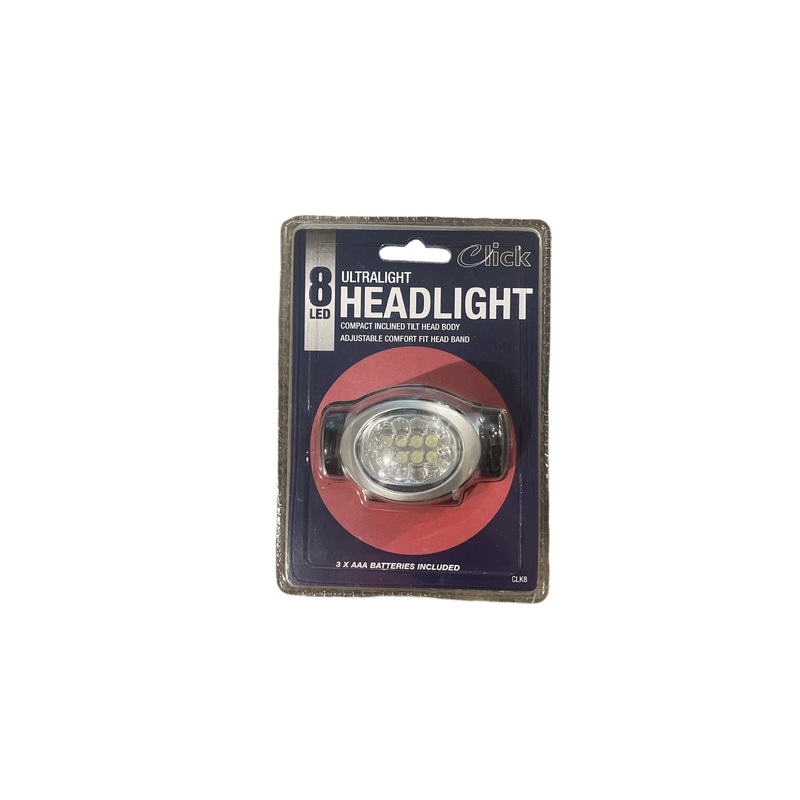 Ultralight compact adjustable head light