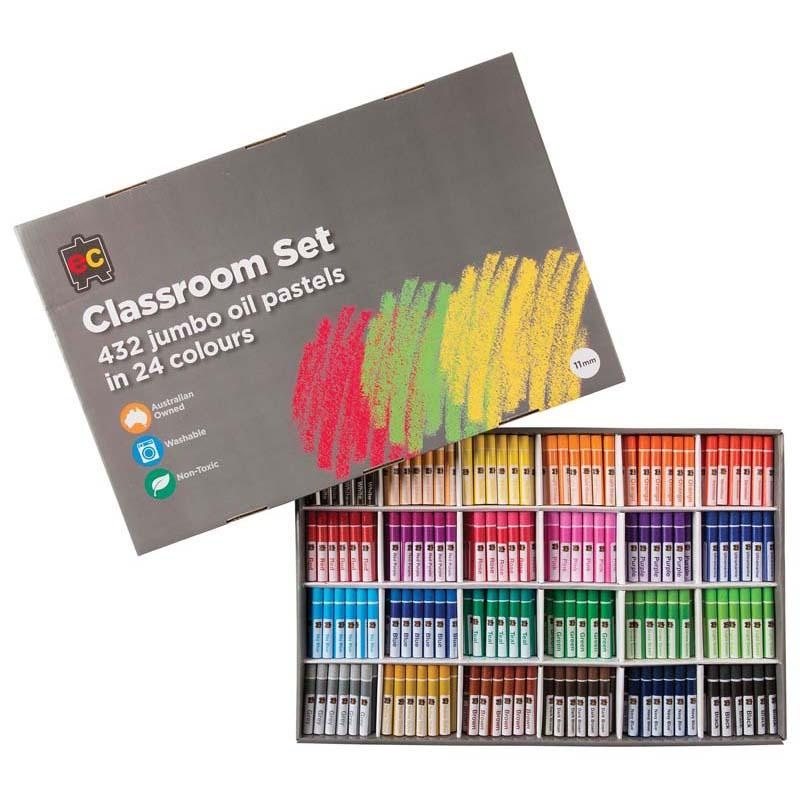 EC Pastels Jumbo Oil Box 432