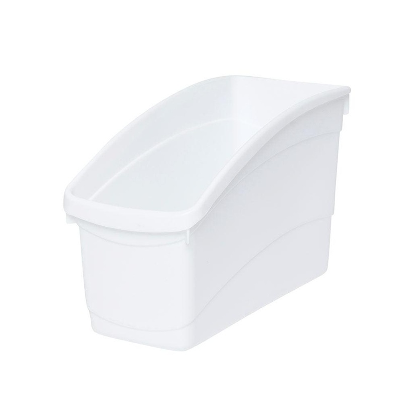 Elizabeth Richards Plastic Book and Storage Tub White