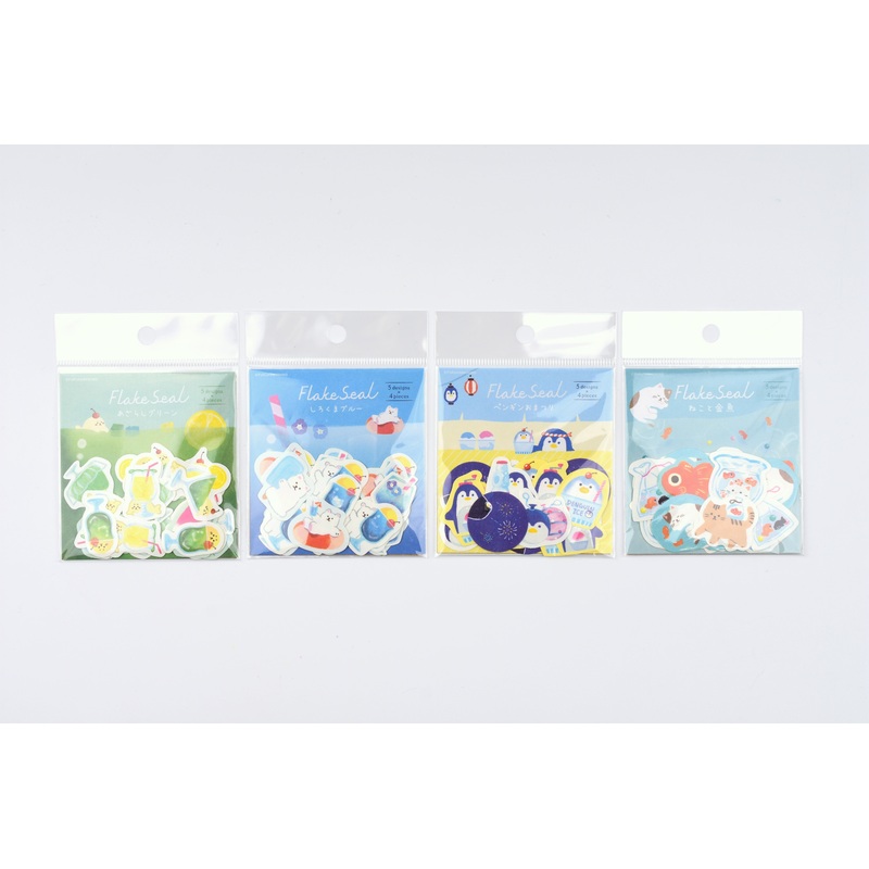 Furukawa Paper Flake Stickers – Summer – Limited Edition