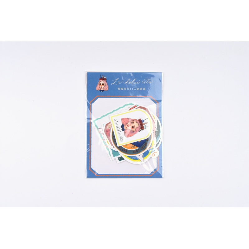 La Dolce Vita Stickers – Travel Agency – Set of 11