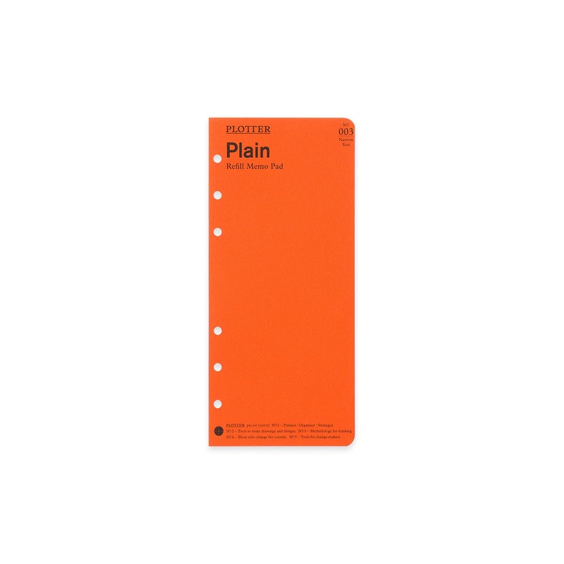 PLOTTER Refill Memo Pad – Narrow Size