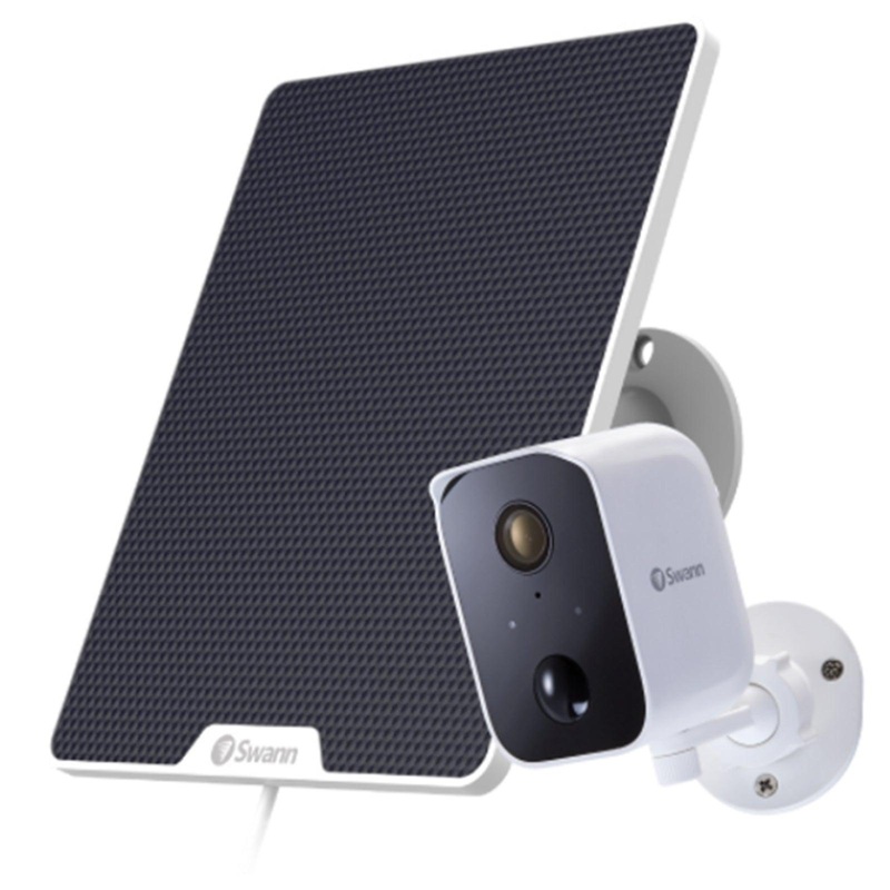 Swann 1080p Wire-Free Smart Security Camera with Solar Panel – 1 Pack