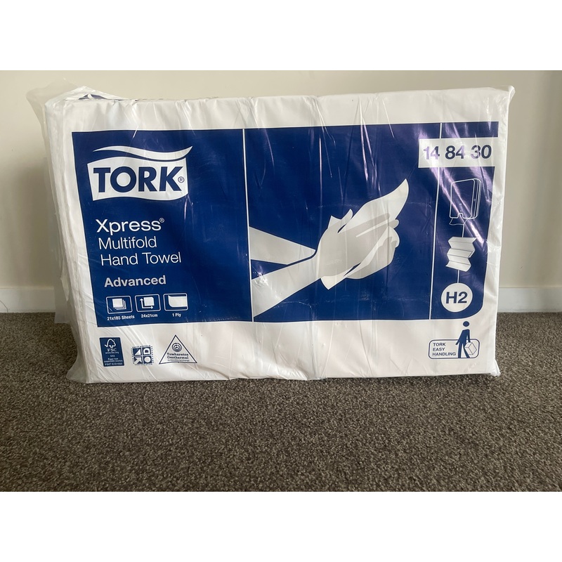TORK Xpress Multifold advanced 24×21 hand towel,carton of 21