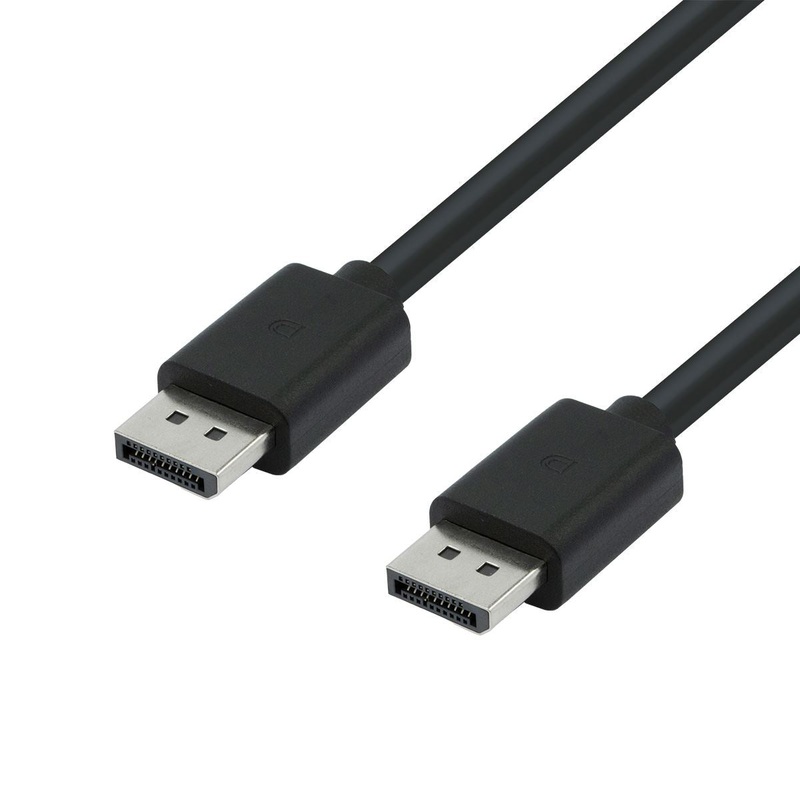 DYNAMIX 0.5m DisplayPort V1.4 Cable Supports up to 8K@60Hz UHD. Resolution. 28AWG, M/M DP Connectors, Max. Res 7680×4320 @ 60Hz, Latched Connectors, Flexible Cable, Gold-Plated Connectors.