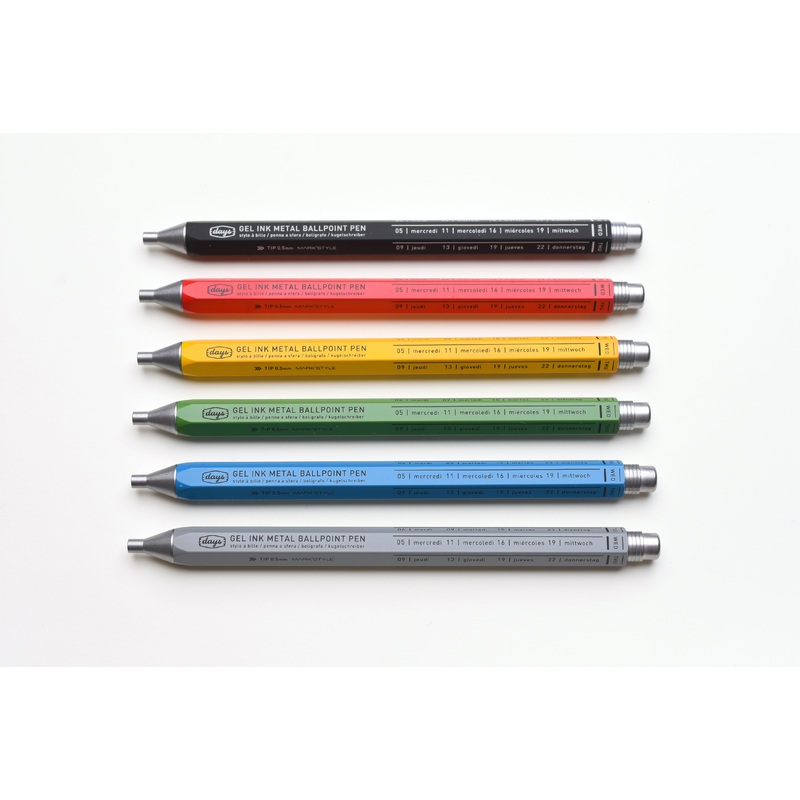 Mark’s Inc. Days Gel Metal Ballpoint Pen