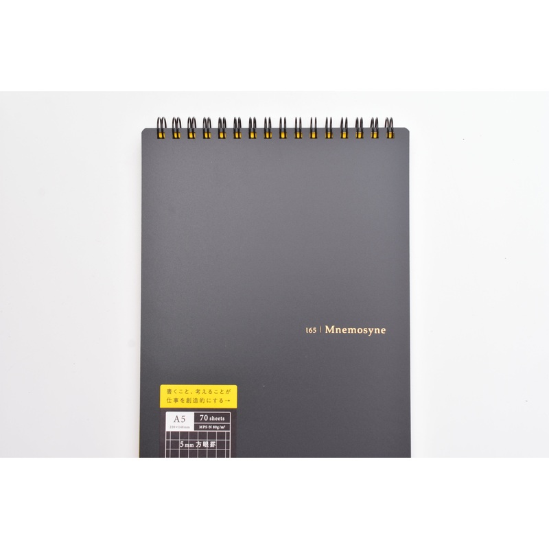 Mnemosyne Notebook – A5 – Grid – Vertical
