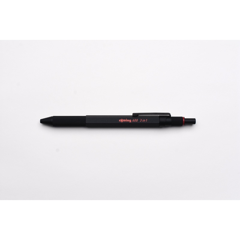 rOtring 600 3-in-1 Ballpoint Multi Pen – Black