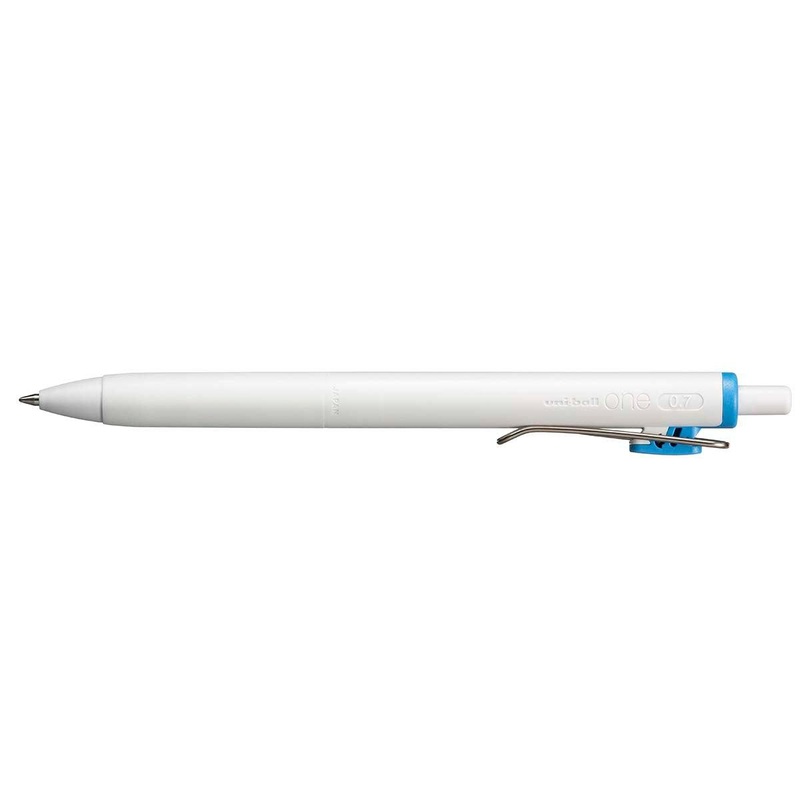 Uni One 0.7mm Rollerball Gel Ink Light Blue