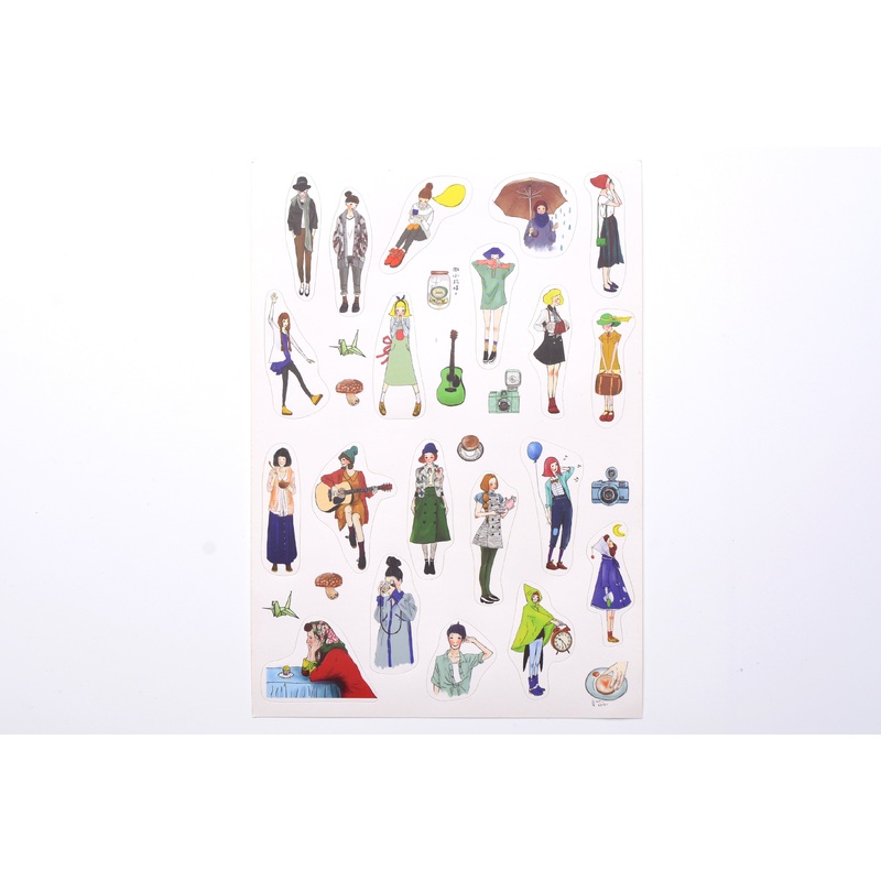 La Dolce Vita A5 Sticker Sheet – Girl’s Mind