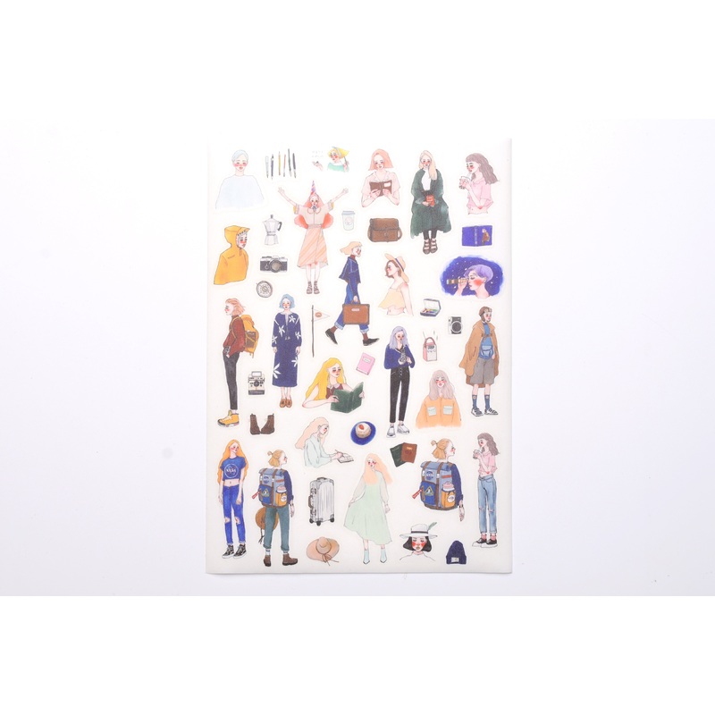 La Dolce Vita A5 Washi Sticker Sheet – Sweet Life