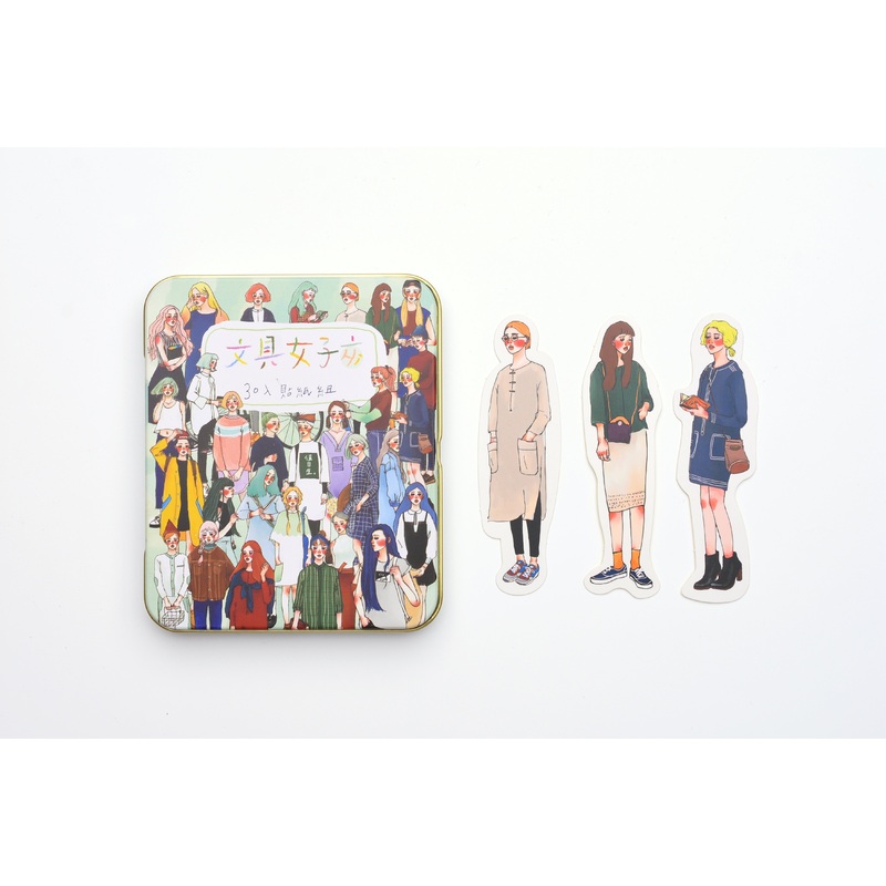 La Dolce Vita Sticker Set with Tin – Stationery Girls