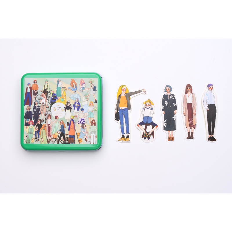 La Dolce Vita Sticker Set with Tin – Sweet Lifestyle Girl