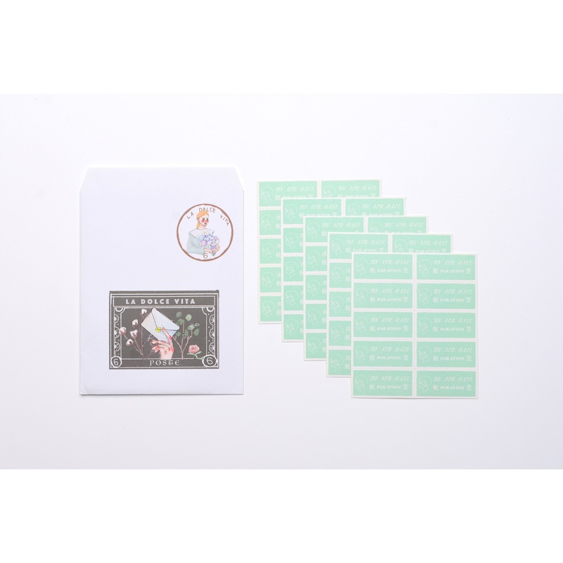 La Dolce Vita Sticker Sheet – Aiya Stationery Airmail