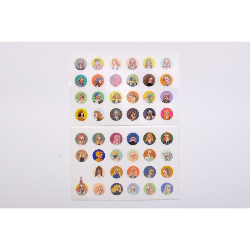 La Dolce Vita Transfer Stickers – Girl Portraits