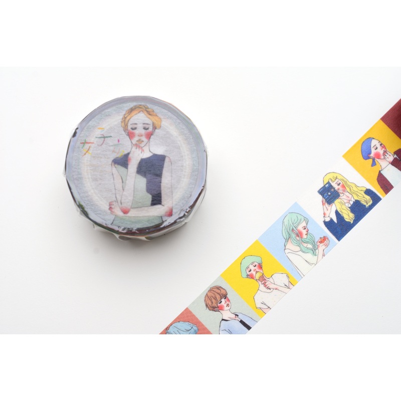 La Dolce Vita Washi Tape – Girl Horizontal Lineup