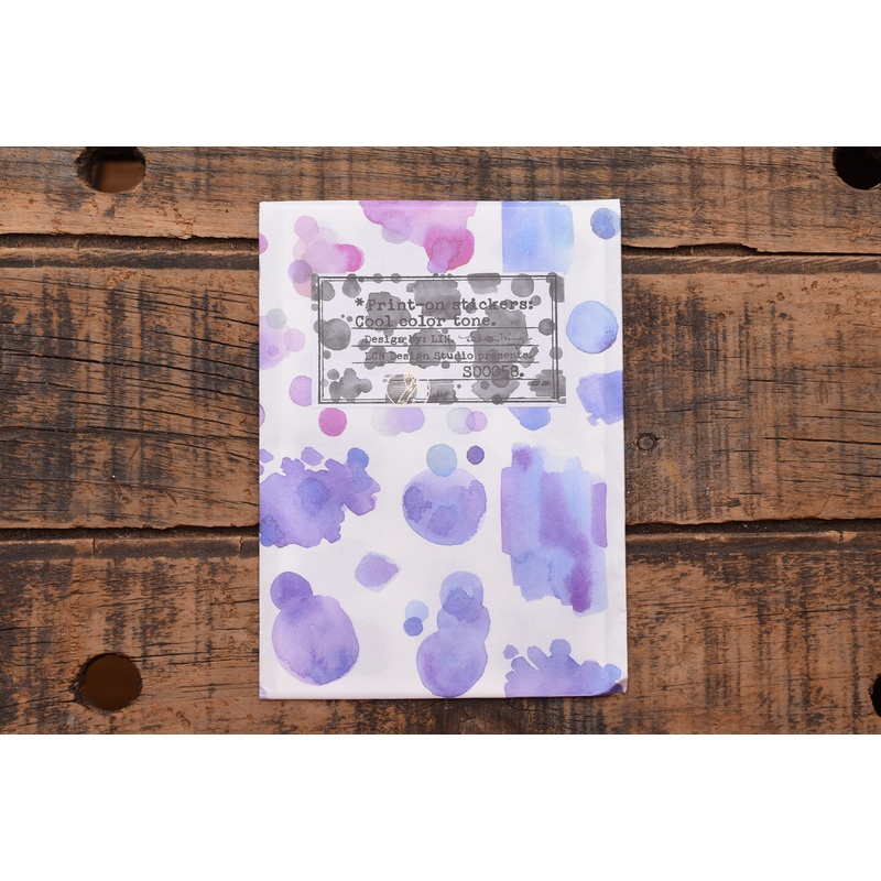 LCN Print On Stickers – Cool Color Tone