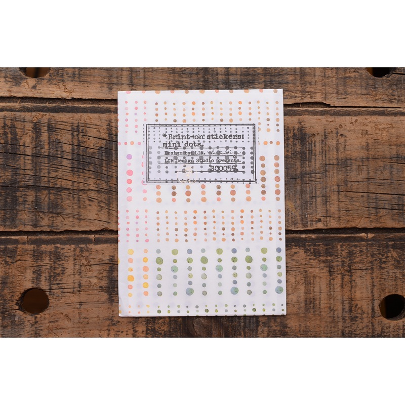 LCN Print On Stickers – Mini Dots