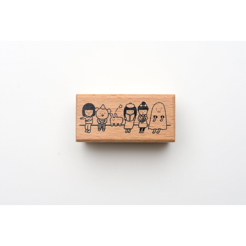 Yohand Studio Wooden Stamp – Friends