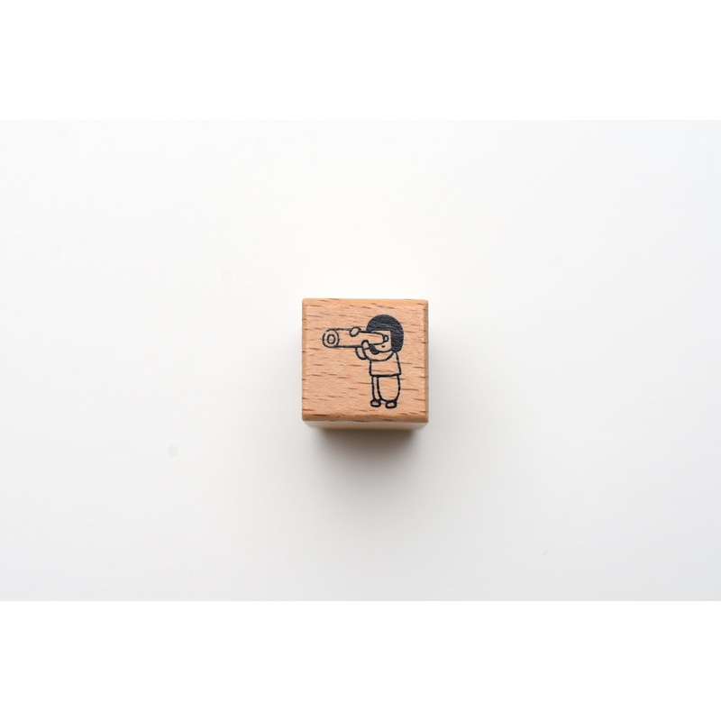 Yohand Studio Wooden Stamp – Telescope