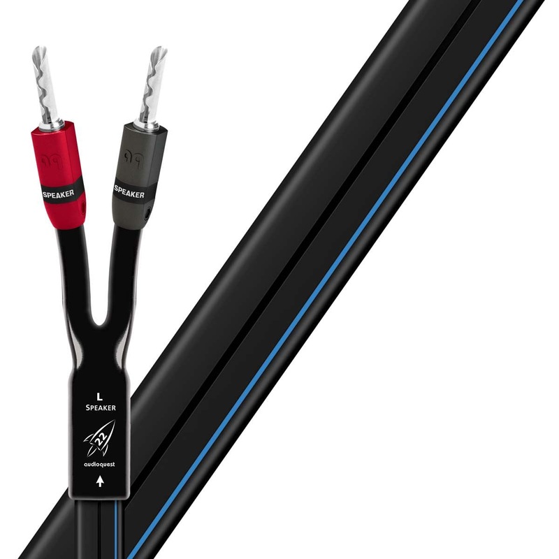 AUDIOQUEST Speaker Cable Rocket 22 – Black Jacket – 100m Spool    7-10 Day Lead Time