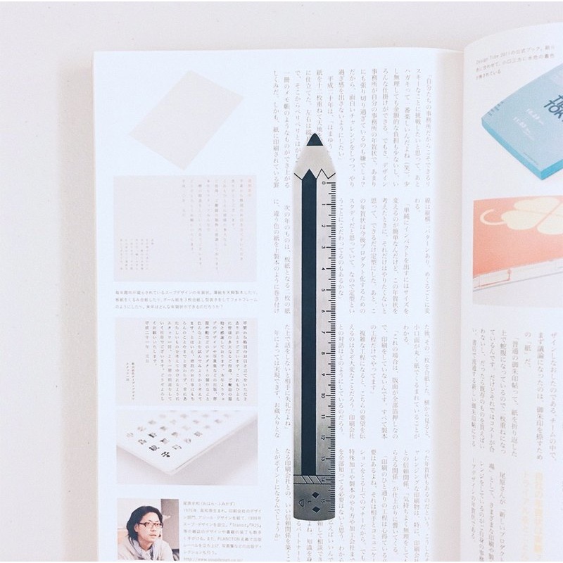 Yohand Studio Steel Ruler – Pencil