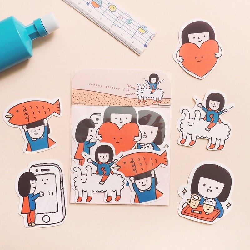 Yohand Studio Sticker Pack – Adventure