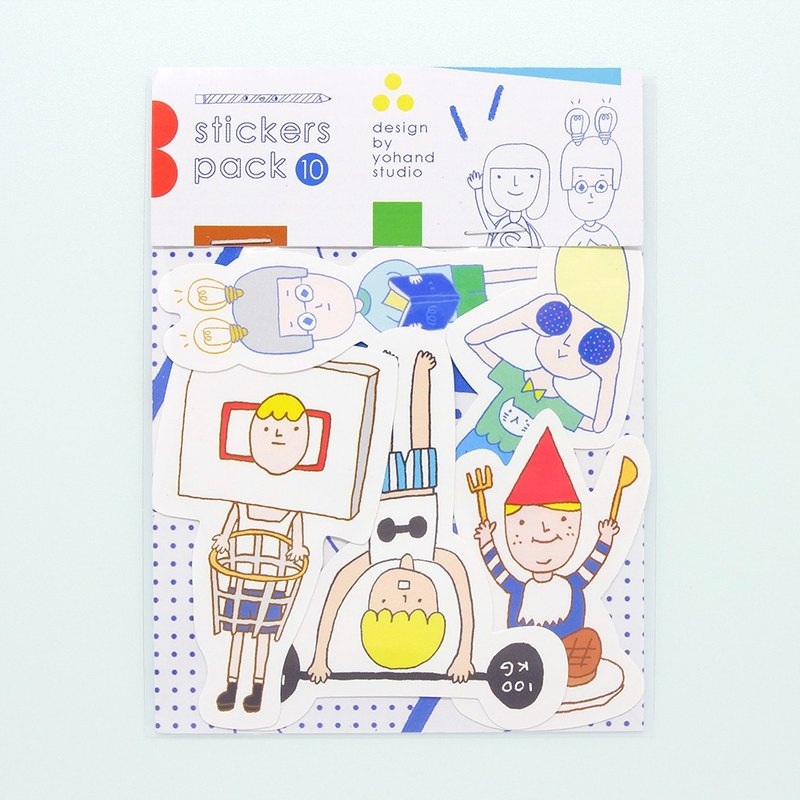 Yohand Studio Sticker Pack – Boys