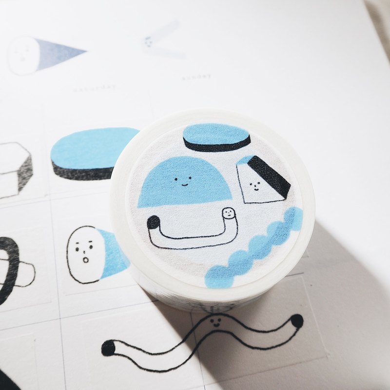 Yohand Studio Washi Tape – Exercise Shapes