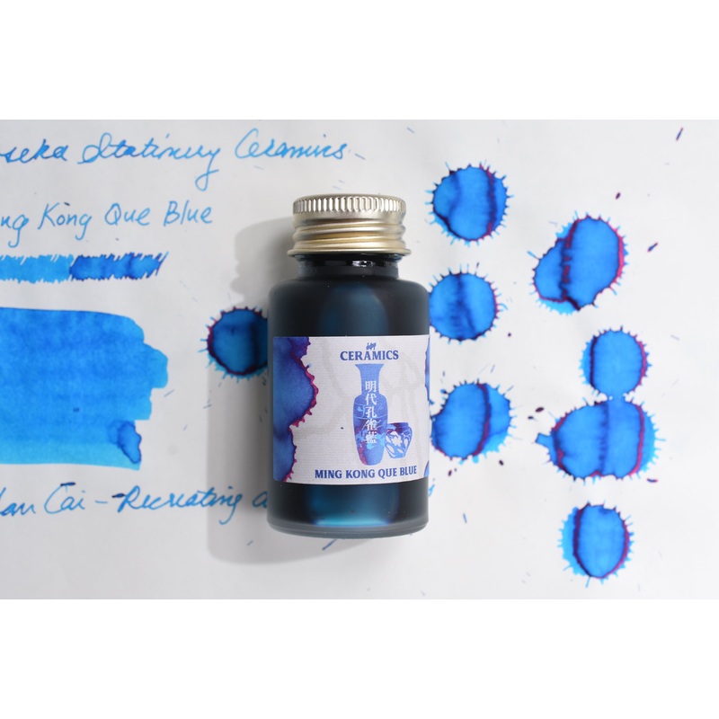 Yoseka Ceramics Ink Series – Ming Kong Que Blue