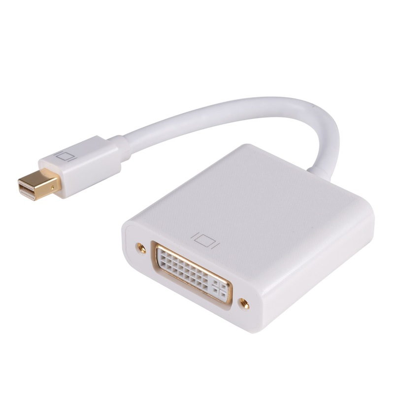 DYNAMIX 0.2m Mini DisplayPort to DVI Active Cable Converter. Max Res: 4K@30Hz (4096×2048)