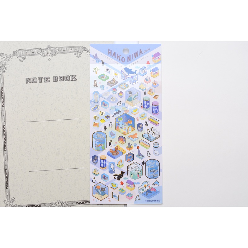 Kamio Street Map Stickers – Aquarium