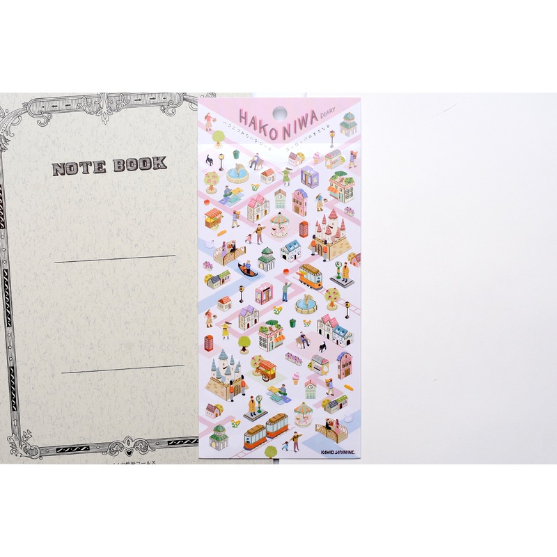 Kamio Street Map Stickers – European Town