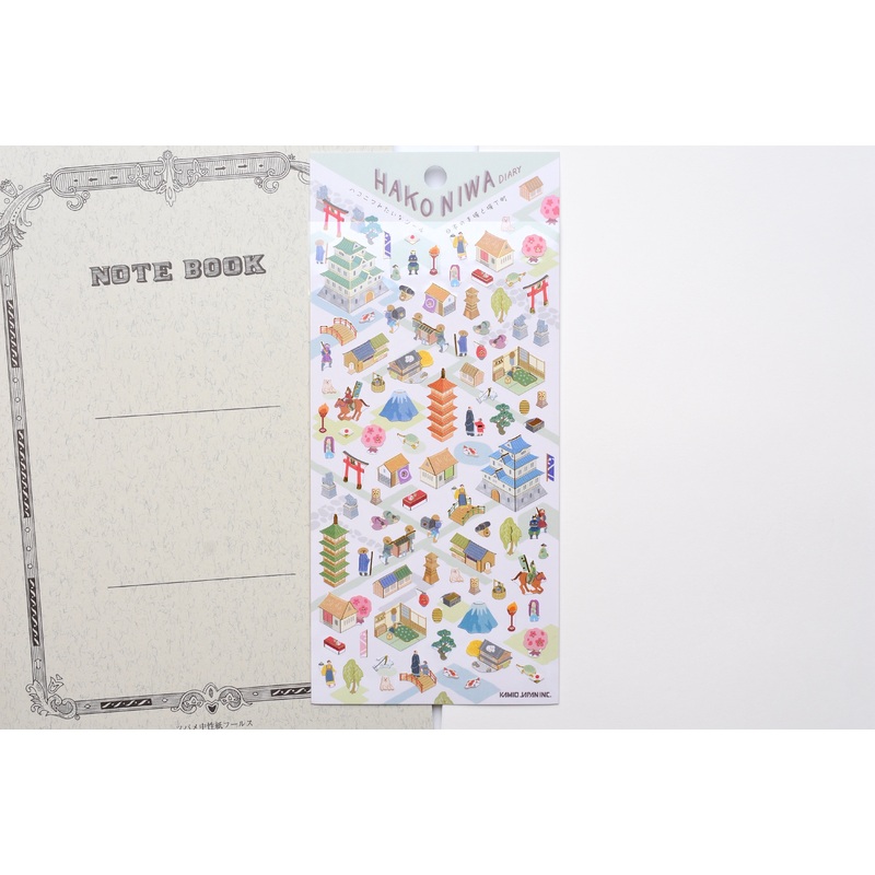 Kamio Street Map Stickers – Japanese Castles
