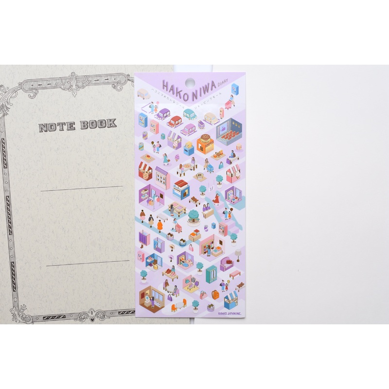 Kamio Street Map Stickers – Shopping Mall