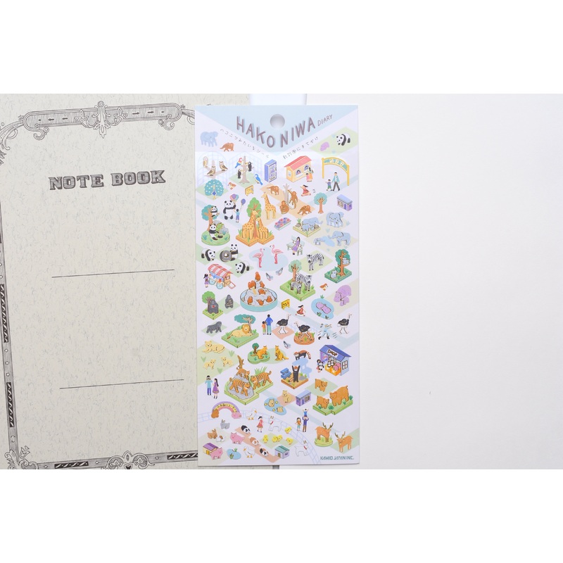 Kamio Street Map Stickers – Zoo