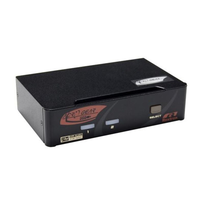REXTRON 2 Port HDMI USB KVM Switch with Audio. USB Console. Full HD (1920×1080). 7.1 Channel High Definition Audio.