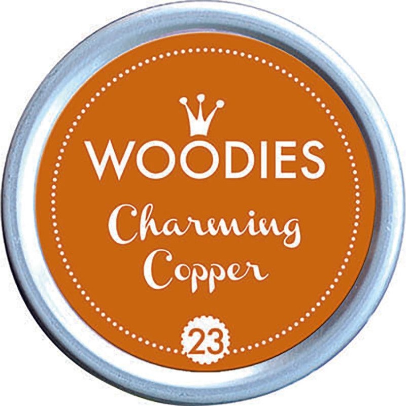 Colop Woodies Stamp Pad 38mm Charming Copper